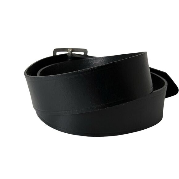 Task Force Genuine Top Grain Leather Belt Men Size 38 Black USA Made Work Casual - Picture 2 of 8